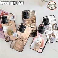 HP SENJACASE SOFTCASE GLASS TYPE 0PP0 RENO 13F NEWEST - Silicone - Glossy Case - Casing - - Latest -