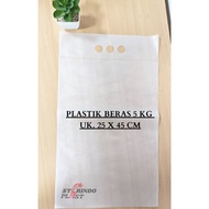 Plain Plastic 5 Kilo HDPE Plong Carrying Case Single per sheet - Starindoplast