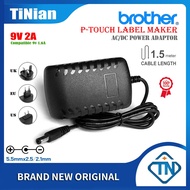 1.6A 9V AC/DC 2A Adapter AD24 for Brother PT-1010(B/NB/R/S) PT-1090(BK ) PT-1200 PT-1230PC PT-1280(S