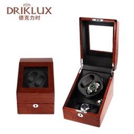 手錶收納盒 DrikLux 花梨木搖錶器2+3手錶收納盒上鏈器錶盒轉錶器手錶包裝盒