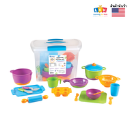 [อายุ 2+] อุปกรณ์เครื่องครัวคุณหนู (CLASSROOM KITCHEN SET) [Learning Resources]