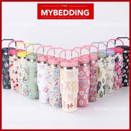 MYB_ 900ml Tumbler Thermos Bottle with Straw Aesthetic Tumbler Botol Air Tahan Sejuk Aquaflask Tumbl