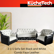 SALA SOFA SET 3-1-1 Sala Set Sofa Set Locally Made Furniture 5 Seater Heavy Duty Genesis Model