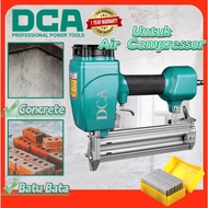 DCA A02-ST64C 18mm-64mm Air Concrete Carpenter Air Pneumatic Nail Stapler Nailer Gun