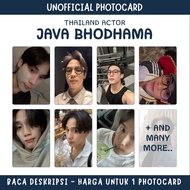 SELCA THAILAND ACTOR PHOTOCARD - JAVA BHODHAMA