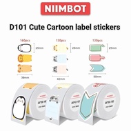 Thermal Label Sticker Niimbot D101 Only Sticker Label Refill All Varian