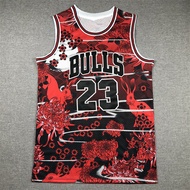 Year of the Rabbit Embroidered Basketball Jersey Bulls23Jordan Bulls Basketball Jersey Year of the R