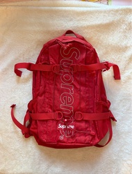 Supreme Backpack fw18 red supreme 書包 背囊