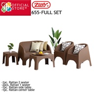 Zooey Modern Rattan Sala Set Stock No. 655