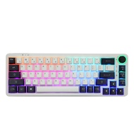 Epomaker Theory TH68 65% Hot Swappable RGB 2.4Ghz/Bluetooth 5.0/Wired Mechanical Gaming Keyboard With Rotary Knob