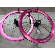Litepro 20"  451 Wheelset folding bike 35mm disk and rim brake folding bicycle rim
