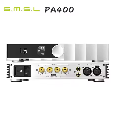 SMSL PA400 Gan Power Amplifier 8Ω 40W Speaker power amplifier With remote control
