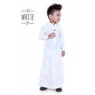 Jubah Budak Berkolar Lelaki Boys Jubah Cotton Eksklusif Jubah Imam Baju Raya 2024 Special Offer