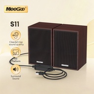 MeeGoo Desktop Speaker Bluetooth + Wired Dual Mode Speaker with Wired Switch蓝牙音响