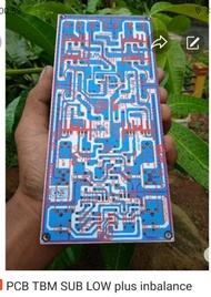 PCB TBM LOW SUB INBALANCE