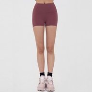 Andar Womens Fitness Shorts High Waist Three-Quarter Length Running Yoga Sports Shorts Tight Butt Li