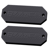 RYMMES Gun Magnet Mount | Rubber Coated Magnetic Holder Up to 45lbs for Handgun, Pistol, Revolver, S