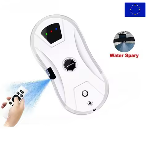 Liectroux YW610 Window Cleaning Robot, Water Spray,Ultrathin Window Robot Vacuum Cleaner,Glass Wiper