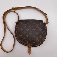 LV經典老花小豬包馬鞍包