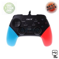 Controller Analog OKER (G-9G) Blue/Red 1Y Joystick Game Warranty