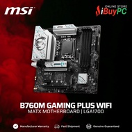 MSI B760M GAMING PLUS WIFI mATX Motherboard | LGA1700
