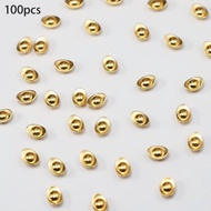 100pcs Yuan Bao Emas Yen Pau Logam Yen Pao Cina Yuan Bao Feng Shui Dekorasi Yuan Bao