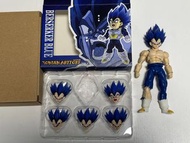 SHF Figuarts Dragonball Z Super Saiyan Vegeta SSGSS  Tonsen Arttoys 龍珠 比達 超級撒亞人深藍 神 進化 戰鬥服 唐森 口蘑頭雕  
