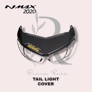 NEW!! YAMAHA NMAX V2 2020-2022 TWILL CARBON HYDRO DIP GLOSSY TAIL LIGHT COVER