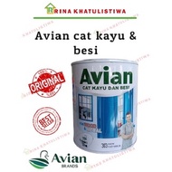 Cat Avian Kayu dan Besi 1kg | Cat Kayu dan Besi Putih | Cat Kayu dan Besi Warna