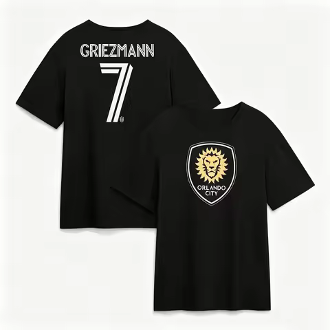 Antoine Griezmann Orlando City Graphic 2026 shirt Unisex Cotton Y2k Oversized Popular Men‘s Women's 
