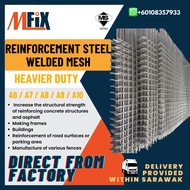 HEAVIER DUTY REINFORCEMENT STEEL WELDED MESH / BMC / BRC / A6 / A7 / A8 / A9 / A10 HEAVY DUTY REINFO