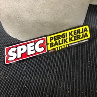 F878 Spec Pergi kerja balik kerja 12cm x 2.5cm