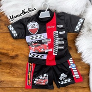 Racing car outfit for kids boy 1-13yrs old