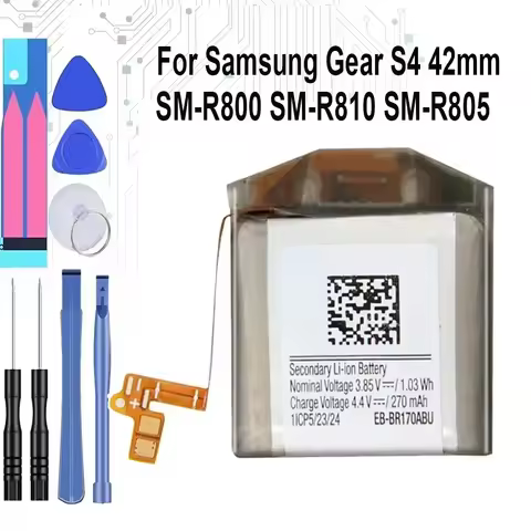 Watah Battery for SAMSUNG GALAXY S4 42mm SM-R810 SM-R815/46mm SM-R800 SM-R805/S2 Classic R732 BR720/