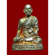 Loop Lop Luang Phor Mee, Wat Maravichai, Ayutthaya Province.Be:2540.Luang Phor Mee + Luang Phor Mian
