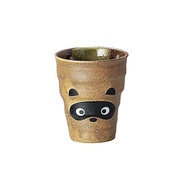 Munometo Ceramics Tumbler Haturaku Nushi Free Cup Small Brown Medicine φ