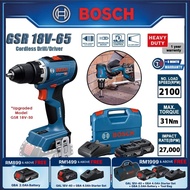 BOSCH GSR 18V-65 Brushless Cordless Drill / Driver Bateri Driver Drill GSR18V65