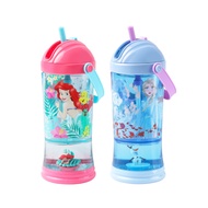 迪士尼Disney SuperBO 提把吸管水壺(310ml)-小美人魚/冰雪奇緣