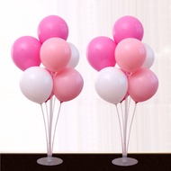 7 tubes Balloon Holder Latex Balloon stand 1 set Ballon column stick birthday decoration