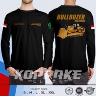 Bulldozer Operator CAT D8R T-Shirt Free Your Name Long Sleeve Distro Shirt
