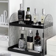 จัดระเบียบของใช้ในห้องน้ำ Acrylic Storage Rack Display Shelf Coffee Cup Water Cup Bathroom Cosmetic 
