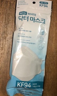 🇰🇷高防禦級別Dr.Mask KF94 new white 著名韓國醫療級抗疫口罩  1包10片白色 現貨