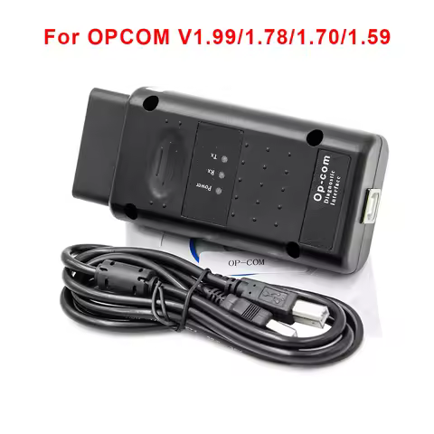 Diagnostic Tool For Opel Flash Firmware PIC18F458 FTDI CAN BUS OBD Scan Tool OPCOM V1.99/1.78/1.70/1