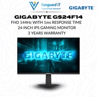 [ GIGABYTE GS24F14 ] - 23.8" IPS 144Hz FHD Gaming Monitor