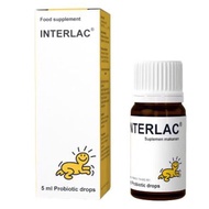 Interlac Probiotic Drops 5ml Probiotic Biogaia