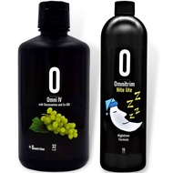 Omnitrition Bundle of 2 Products - the "AM and PM Bundle" Includes Omni IV Liquid Vitamin with Gluco