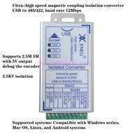 3KV 5KV high speed magnetic coupling isolation converter usb to 485/422/232/TTL, baud rate 12Mbps, e