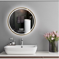 Smart Bathroom Mirror Bathroom Mirror with LightledDressing Mirror Washroom Toilet Wall Hanging Wall Frame Mirror