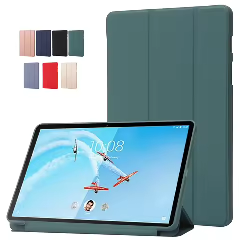 Tablet Case For Lenovo Tab M10 Case tb x505x x505f x605f PU Leather Soft Back Stand Cover For Lenovo