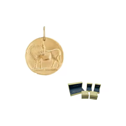 Van Cleef & Arpels Zodiaque Collection Pendants Unisex Gold VCARP7S